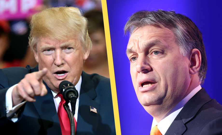 Val i Ungern: Trump och Bolsonaro på besök