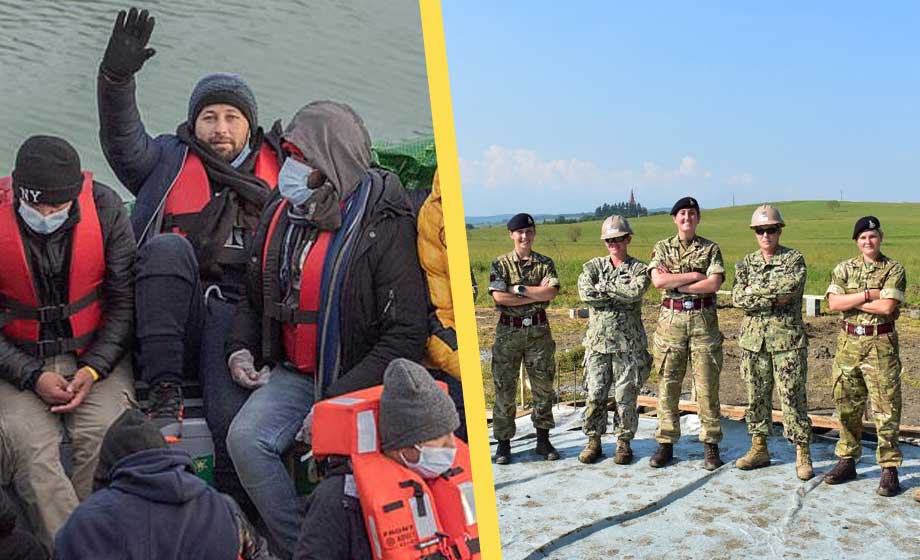 Migranter i Storbritannien ska flyttas från lyxhotel till baracker