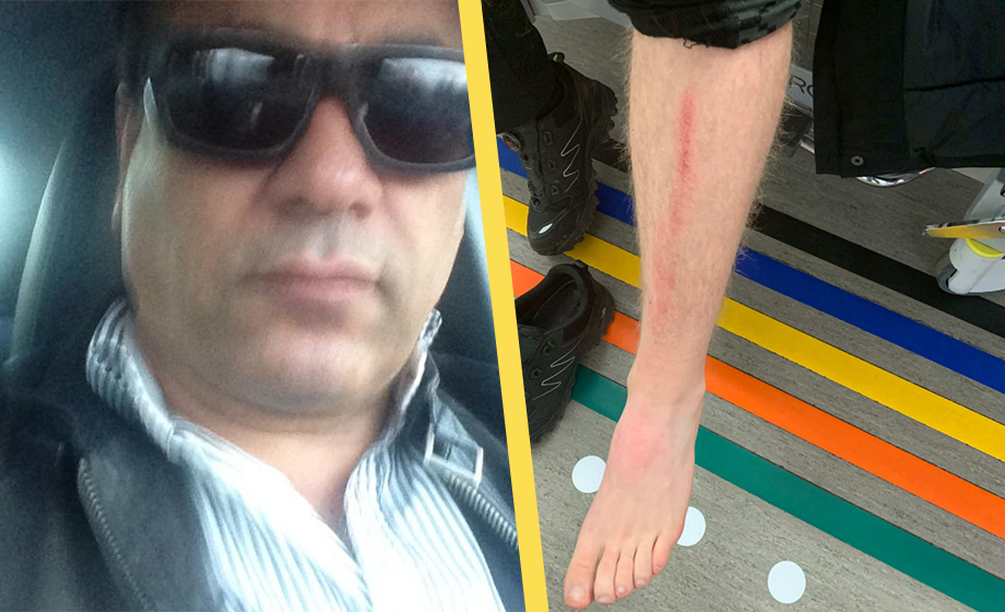 Ali fick p-bot – körde på parkeringsvakten