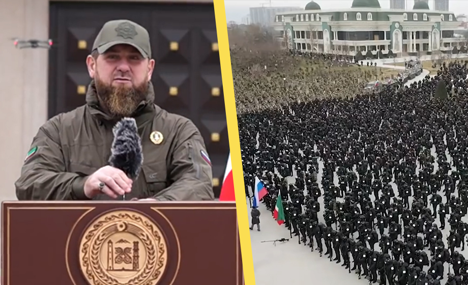 Islamist-milisen går in i Ukraina