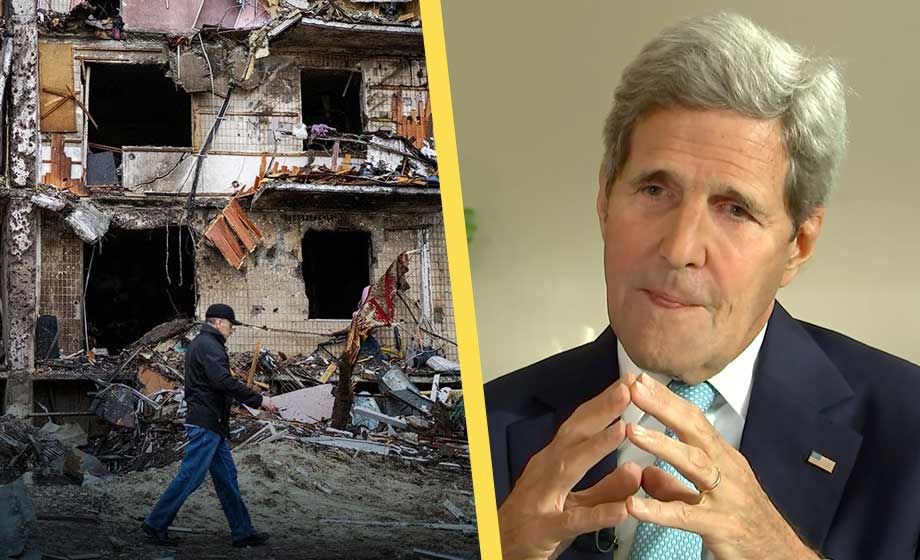 John Kerry: ”Kriget i Ukraina stjäl fokus från klimatkrisen”