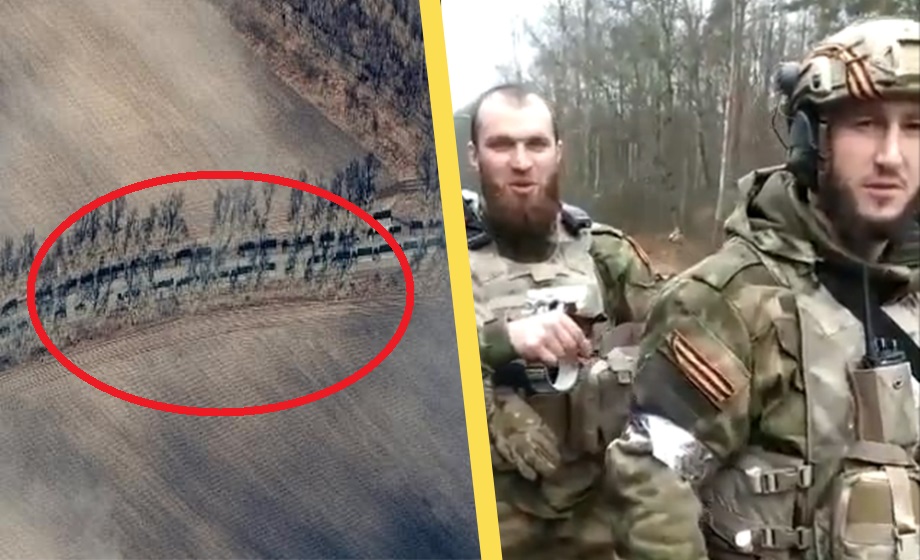 5 km lång rysskonvoj mot Kiev – islamister deltar