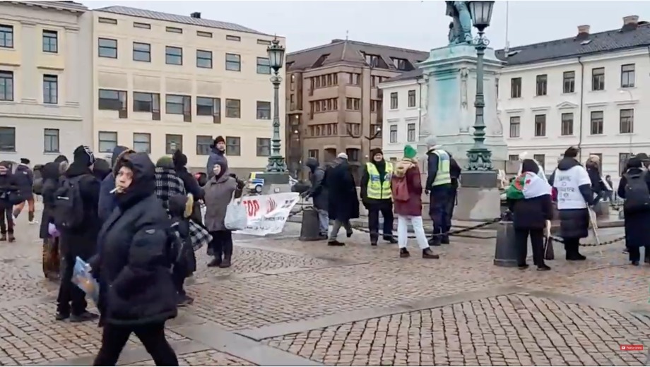 LIVE: Arabisk demonstration i Göteborg