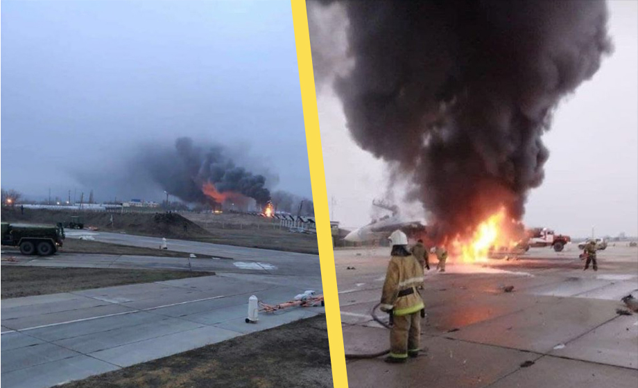 VIDEO: Se Ukraina skicka missiler mot Ryssland