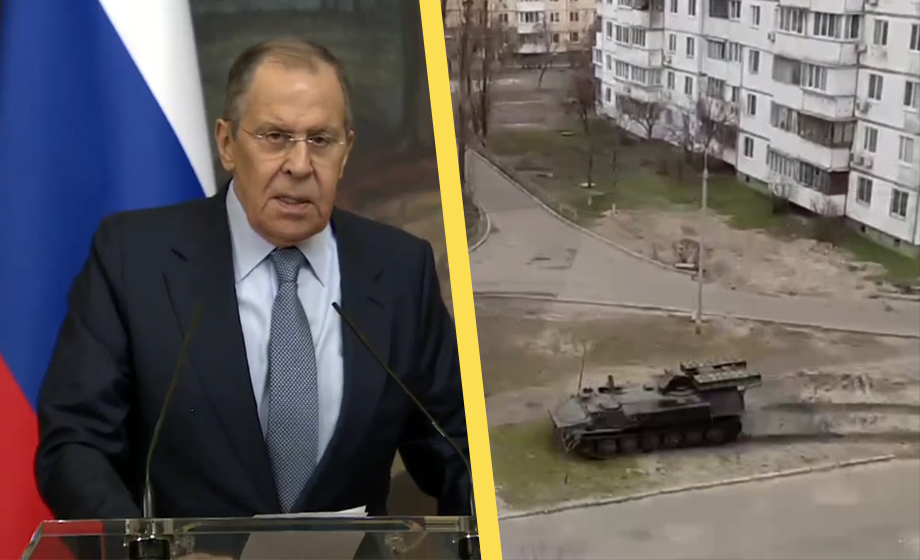 Ryske utrikesministern: ”Nynazister får inte styra Ukraina”