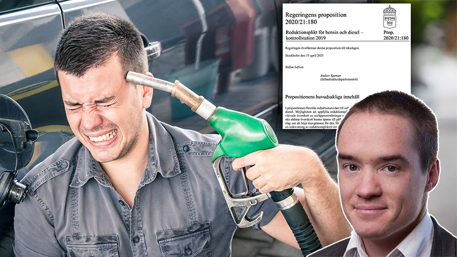 Ekeroth: Lögn att de ”inte såg det komma” om bränslepriserna