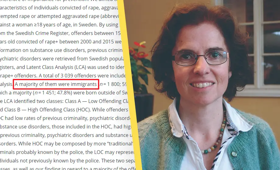 Professor bakom anmäld rapport om invandrare och våldtäkt får mer forskning granskad av åklagare
