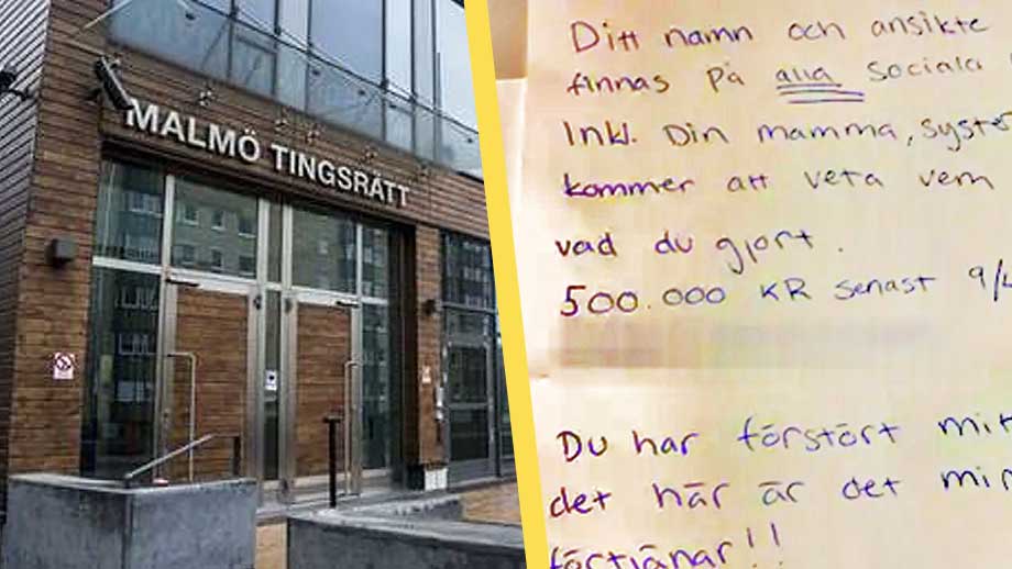 Kvinna döms för utpressning – hotade hänga ut man som sexbrottsling