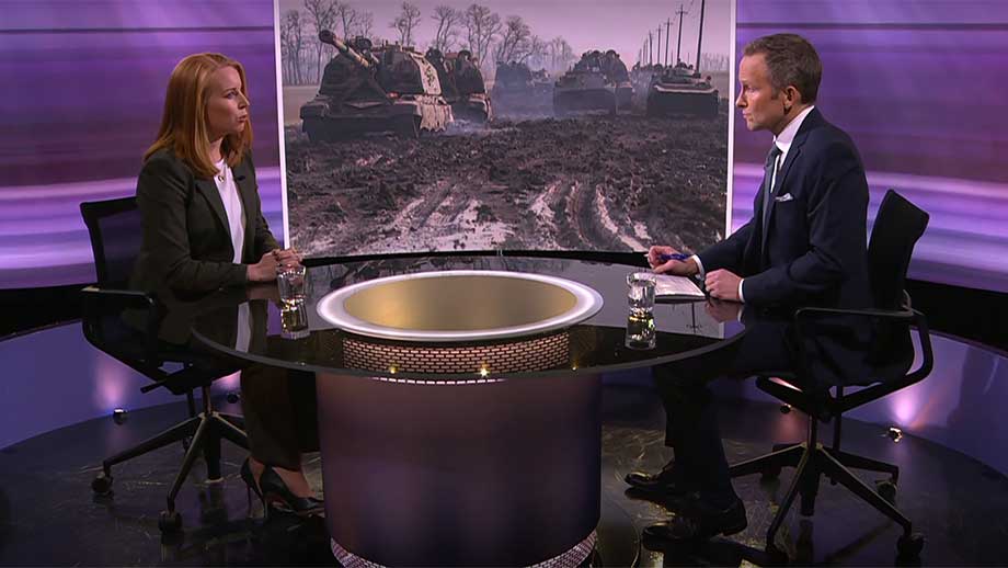 Annie Lööf gav tydligt besked om Nato men otydligt om vem som ska regera Sverige