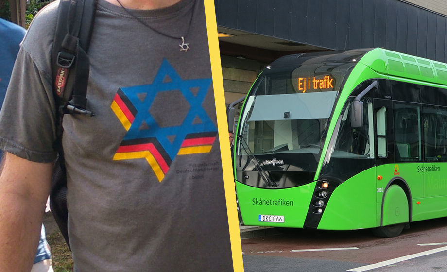 Resenär med judisk symbol nekades bussresa