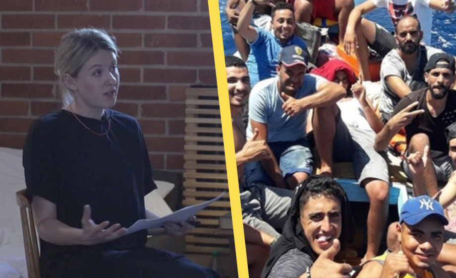 SVT till ukrainsk flykting: Varför strider du inte för ditt land?