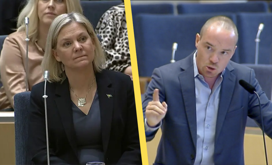 Socialdemokraterna ber Ekeroth om hjälp: ”Vi vill vara först”