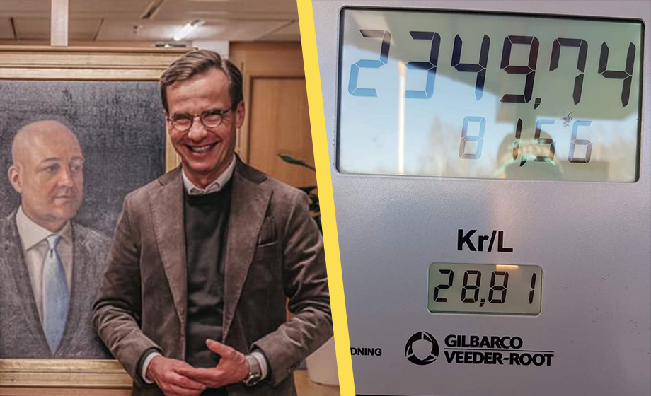 VIDEO: Se när Moderaterna hetsade fram DYRT bränslepris