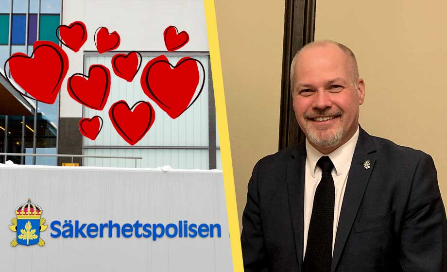 Justitieministerns nya Säpo-flirt