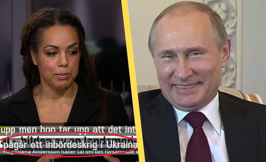 SVT:s expert: ”Pågår ett inbördeskrig i Ukraina”