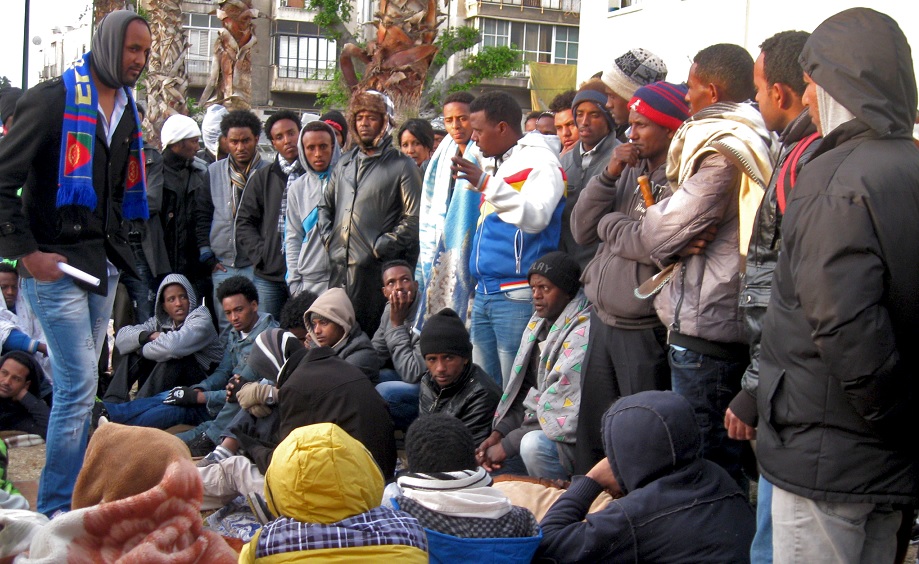 Afrikanska studenter från Ukraina kräver att få stanna i Europa