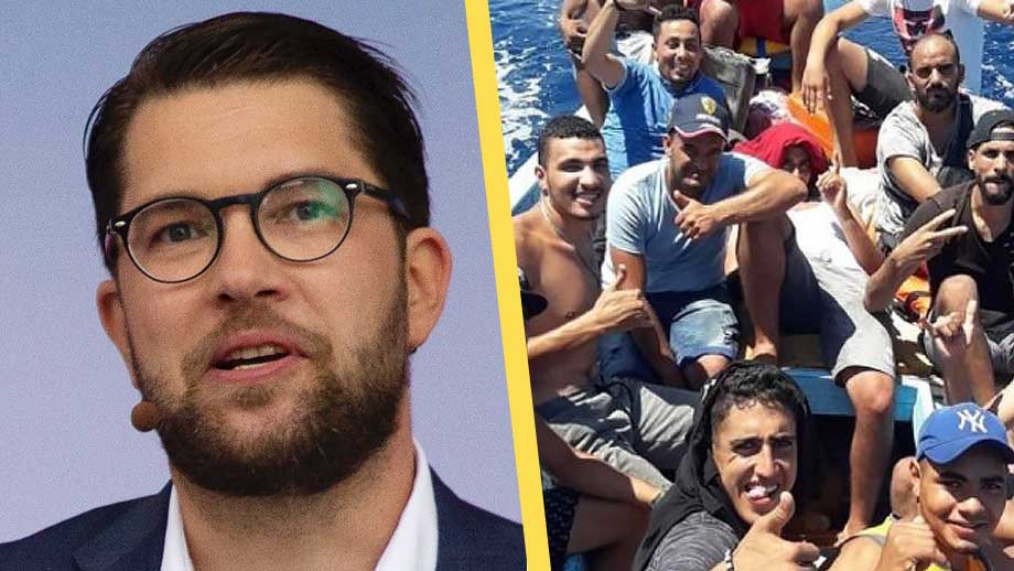 Åkesson: ”Stor skillnad på flyktingar och proffsmigranter”