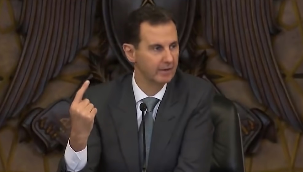 Här hånar Assad västs demokrati: ”Bara en åsikt tillåten”