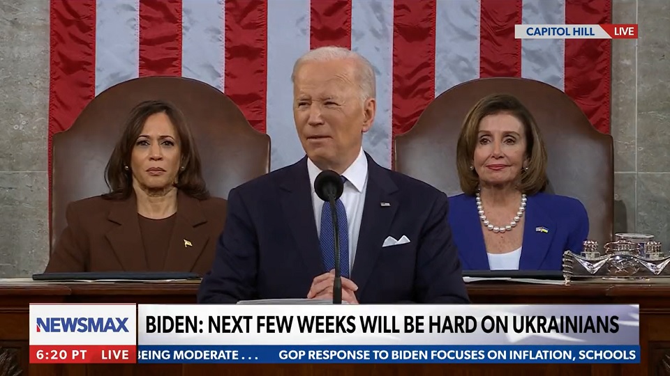 Här blandar Biden ihop Ukraina med Iran