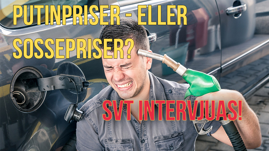 LYSSNA: Putinpriser – eller sossepriser? SVT intervjuas!