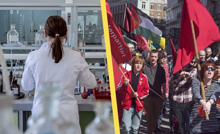 Studie: Forskare vänstervridna och invandringsliberala