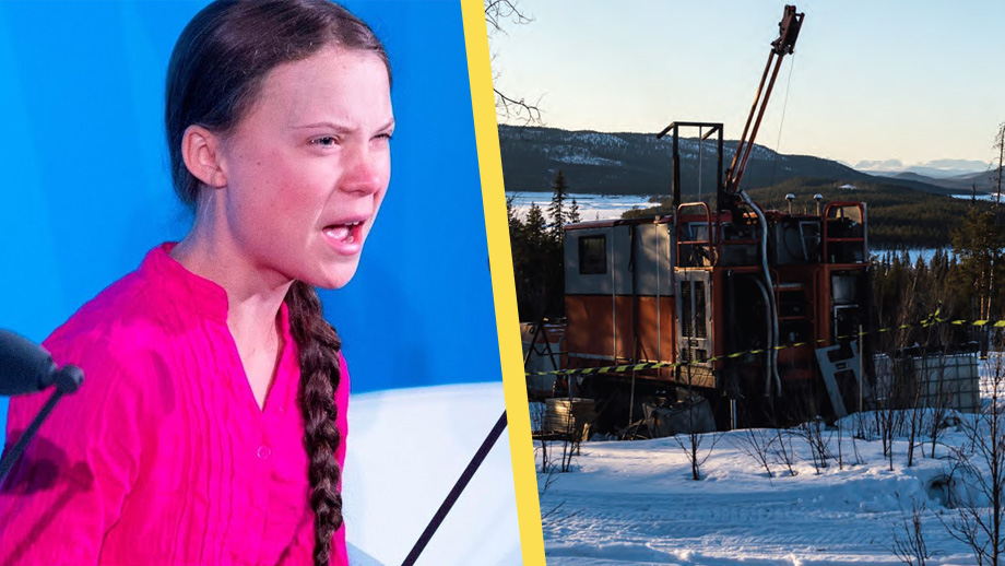 Greta rasar mot ja till ny gruva: ”Rasistisk och kolonialistisk”