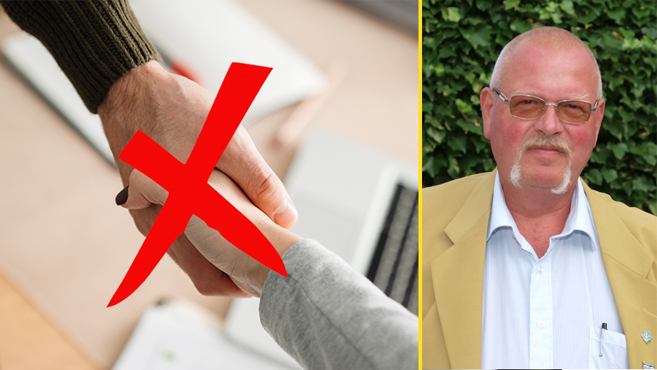 Domstol river upp beslut – anställda måste INTE skaka hand