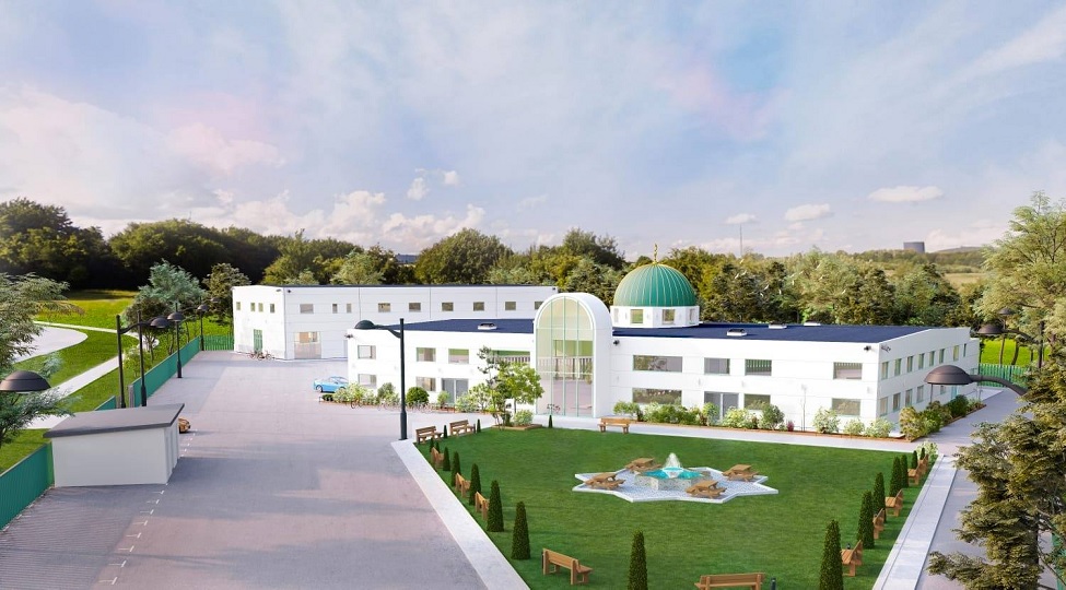 Bygget av Helsingborgs nya megamoské har börjat