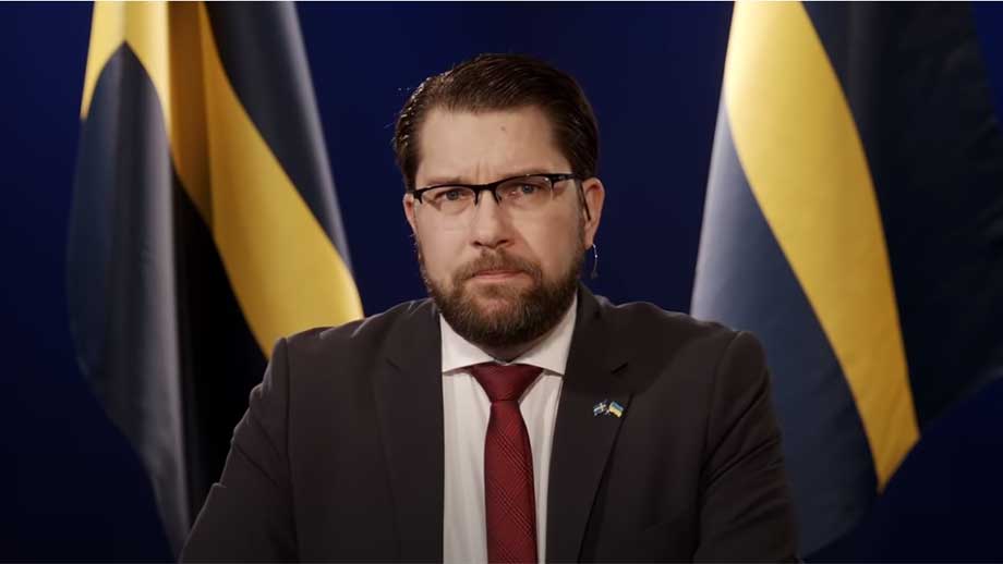 Åkesson höll tal till nationen om kriget i Ukraina