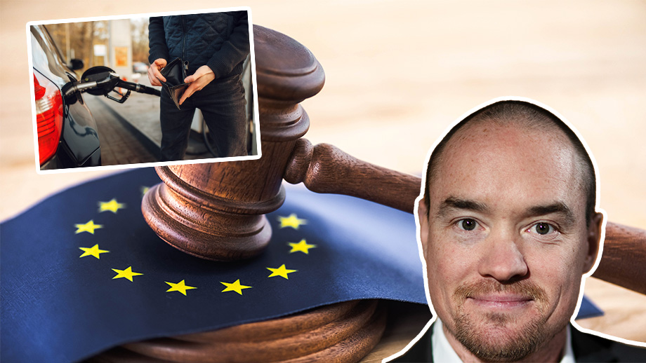 Ekeroth: ”EU hjälper sossarna behålla höga bränslepriser”