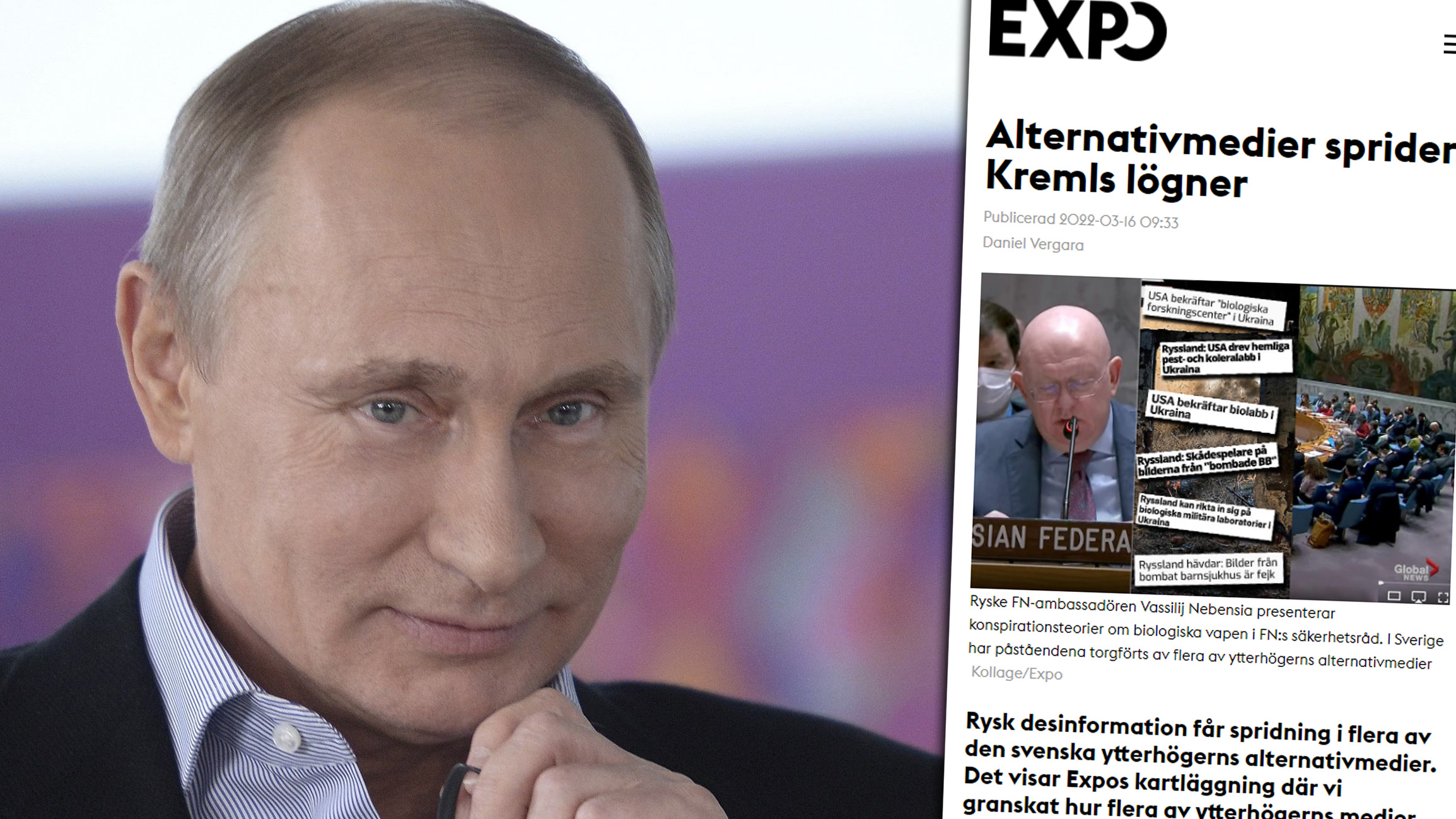 Därför är det jätteviktigt att ”sprida Kremls lögner”