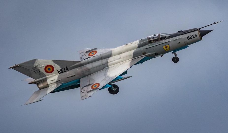 Rumänskt stridsplan försvunnet vid patrullering nära Svarta havet