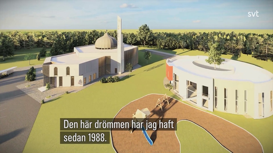 Så kommer nya jättemoskén i Växjö att se ut