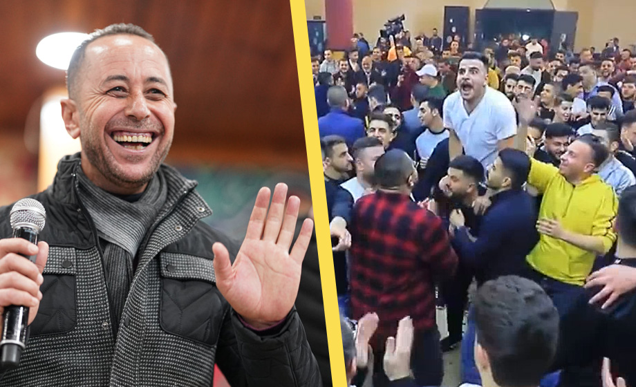 Palestinsk artist till Putin: Skicka hit ukrainska kvinnorna så gifter vi oss med dem