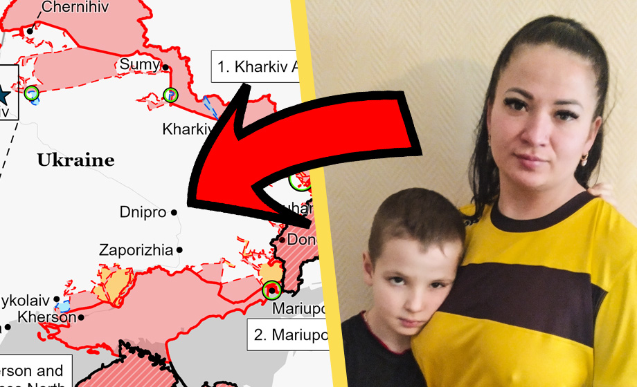 Efter två veckor i Sverige – nu är Julia TILLBAKA i Ukraina