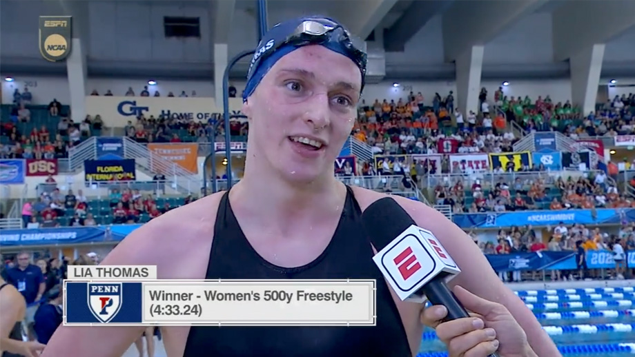 ”Trans-simmare” vann simturnering mot kvinnor