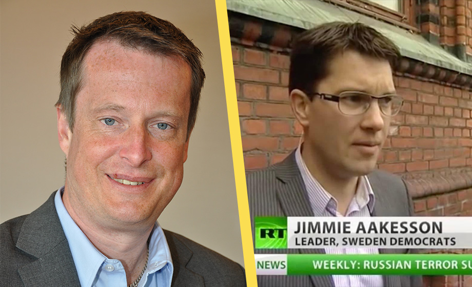 Ygeman attackerar Åkesson för rysskoppling – RT-intervju på torgmöte 2010