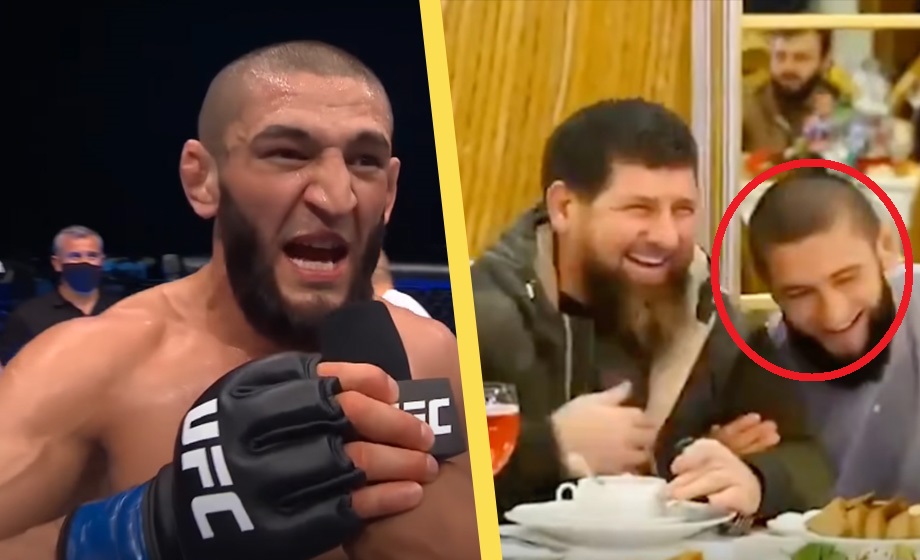 UFC-stjärnan Khamzat Chimaev fick asyl i Sverige – festar med diktatorn