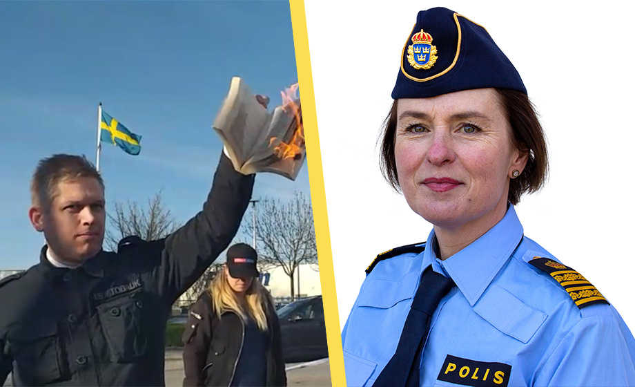 Paludan tar Polismyndigheten till domstol