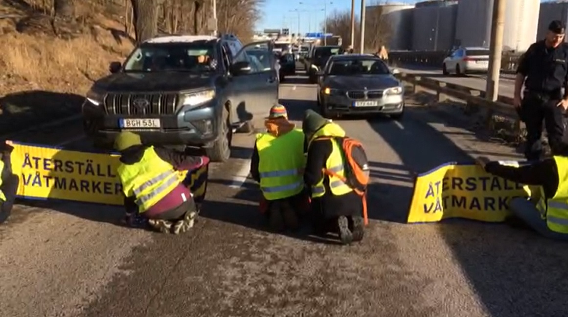 Nytt sabotage i rusningstrafiken av klimatextremister