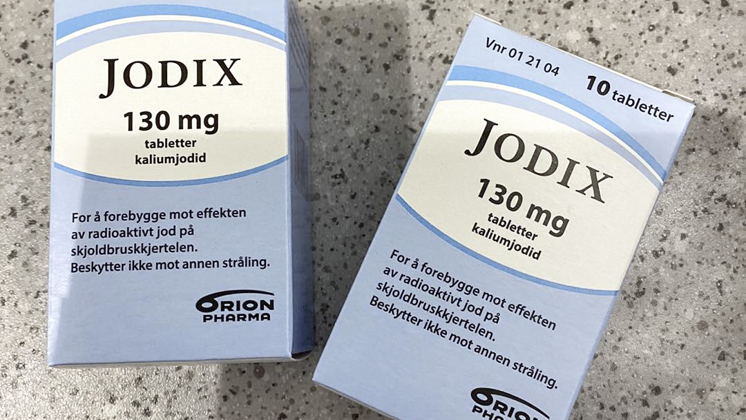 Danmark köper in två miljoner jodtabletter