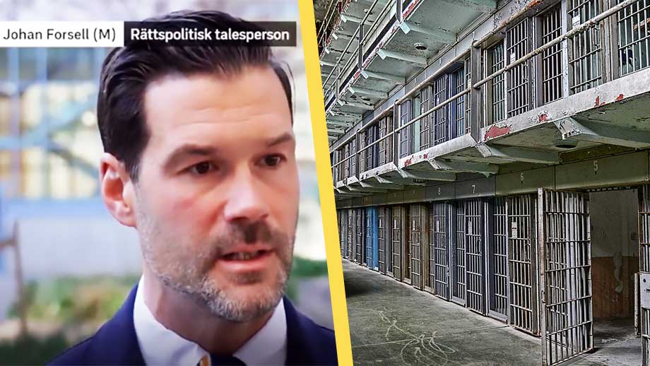M krävde och röstade nej till fängelseplatser utomlands – samma dag