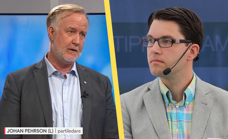 Nye L-ledaren kräver borgerlig regering utan SD