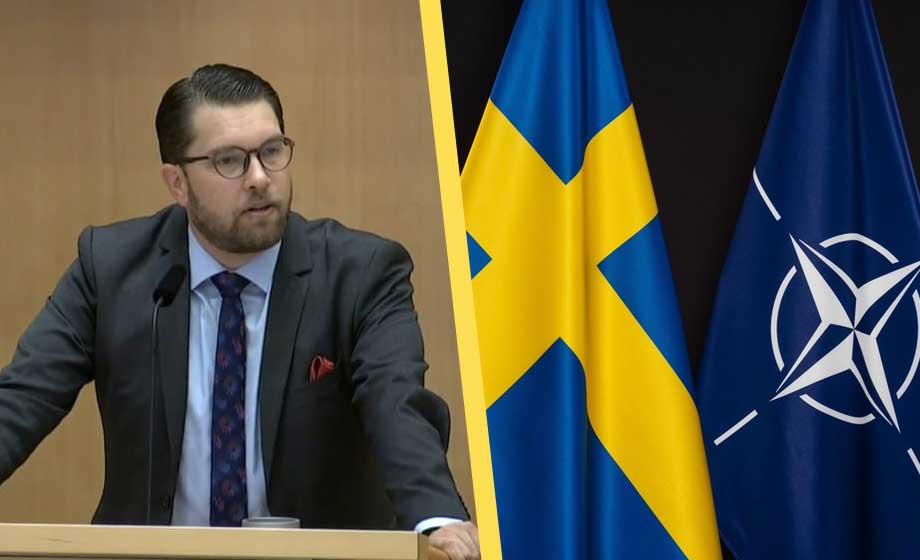 Åkesson: ”Går Finland med i Nato bör även Sverige göra det”