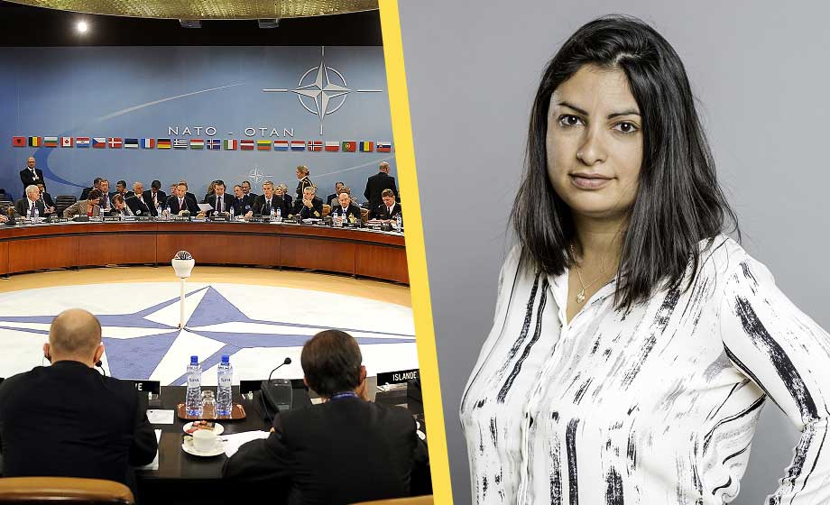 Vänsterpartiet kräver folkomröstning om Nato-medlemskap