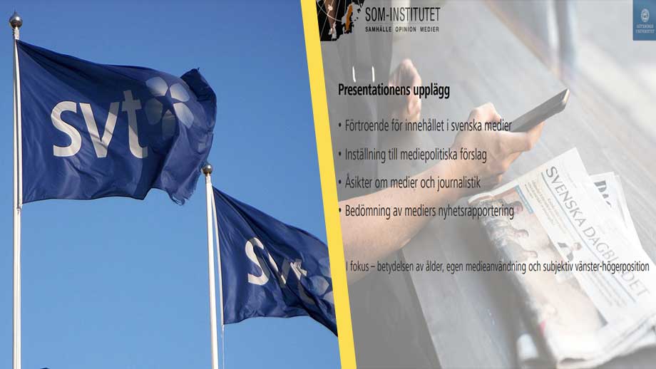 SVT skryter om högt förtroende – avfärdar kritik om vänstervridning