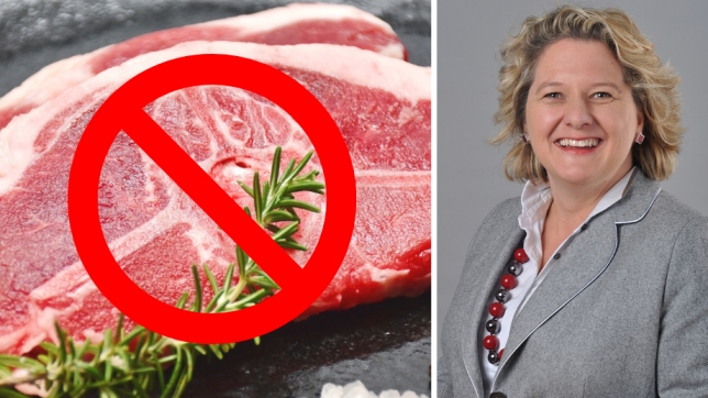 Tysk minister: Rika länder måste minska köttkonsumtionen