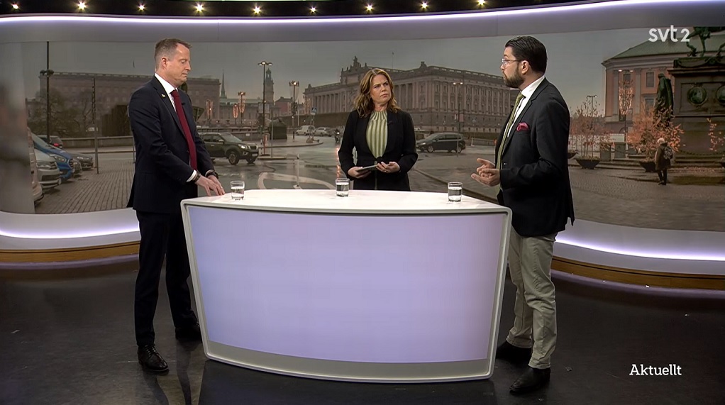 Rasismanklagelser när Åkesson och Ygeman debatterade flyktingar