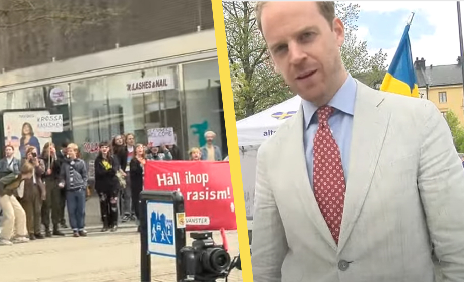 AfS höll torgmöte i Norrköping: ”Kommer bli en muslimsk stad”