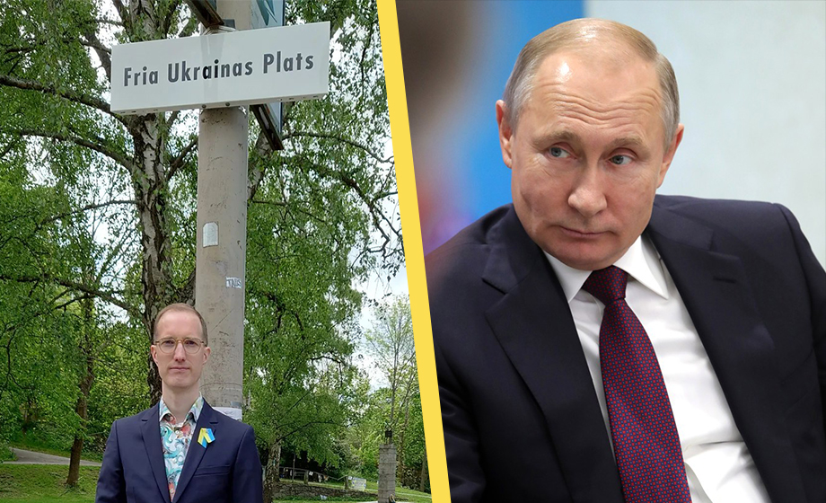 Namnbyte på svensk park: ”Fria Ukrainas plats”